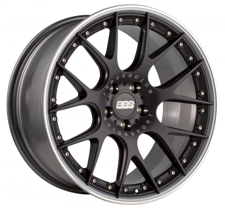 BBS<br>CH-R II - Schwarz Matt (21x12)